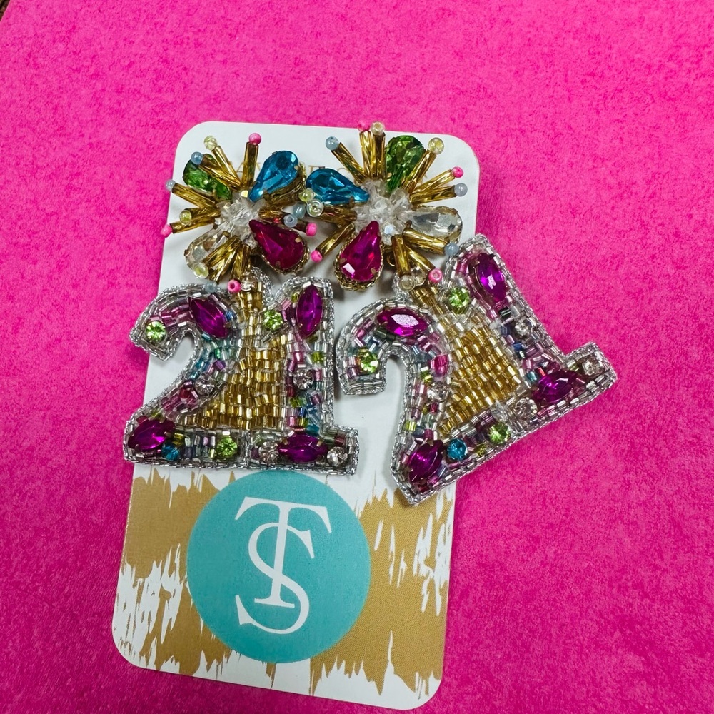 Colorful Beaded Earrings